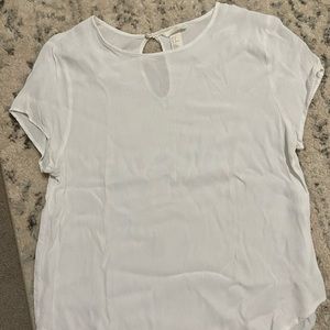 H&M white top